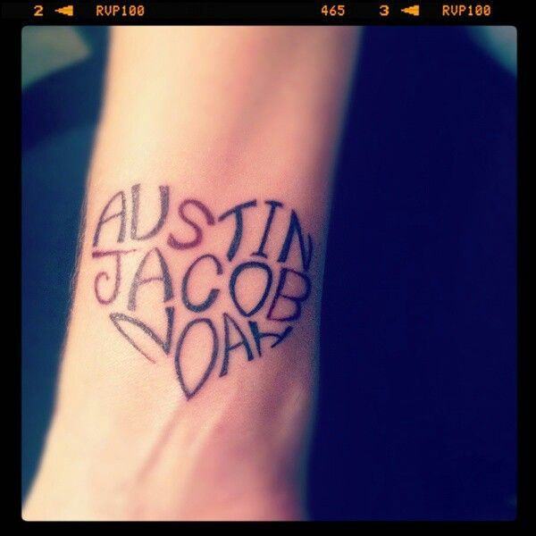 name tattoo 1274