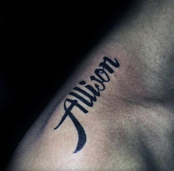 name tattoo 151