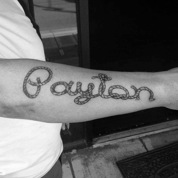 name tattoo 163