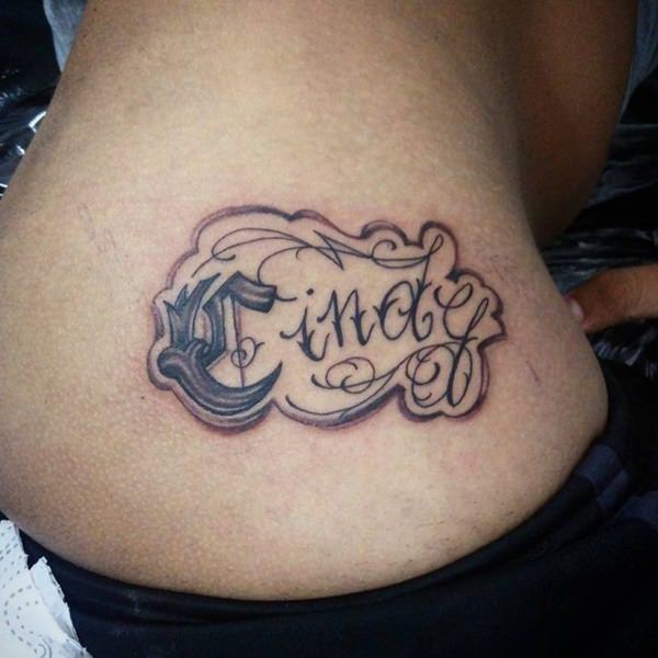 name tattoo 1958