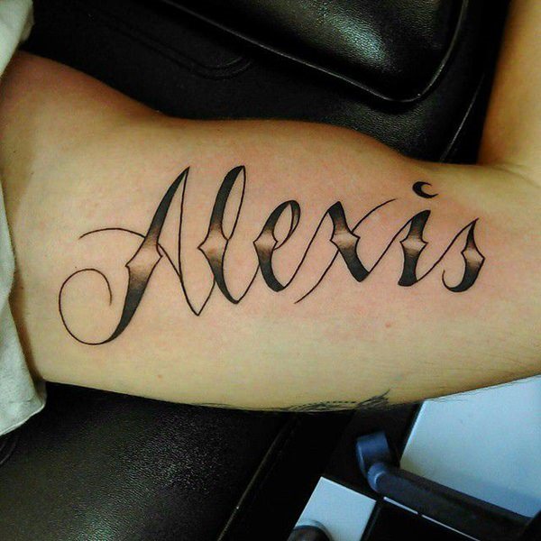 name tattoo 2046