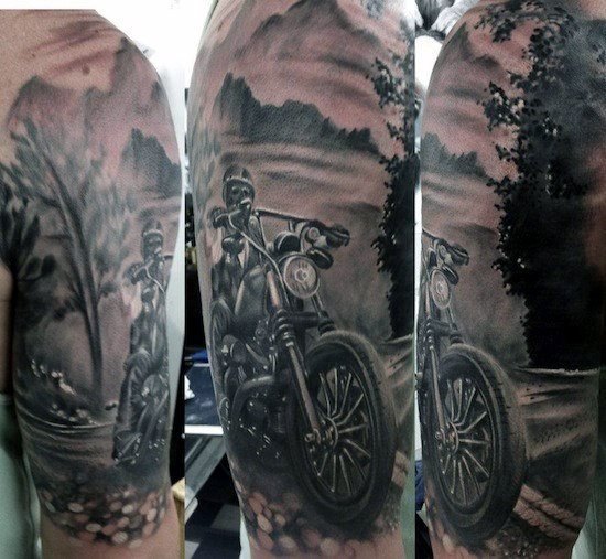 biker tattoo 44