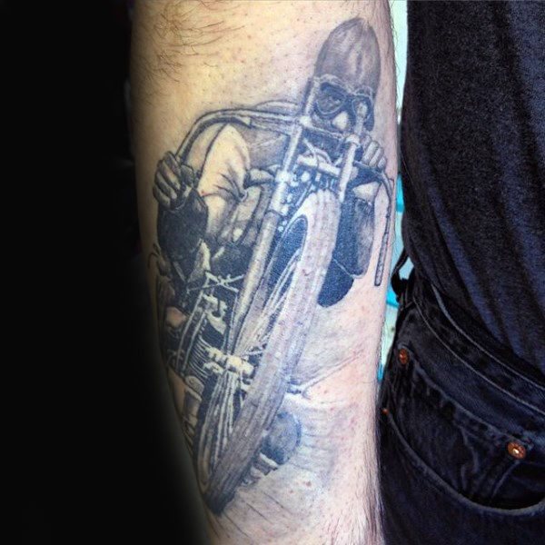 biker tattoo 88