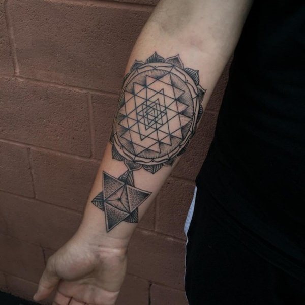 geometrische tattoo 1022