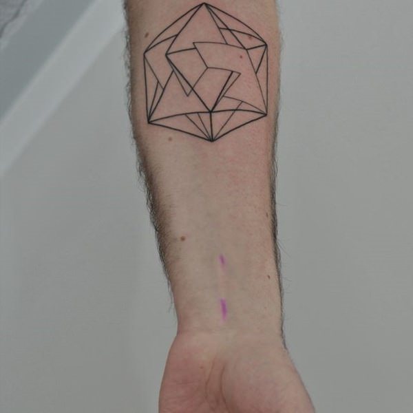geometrische tattoo 1064