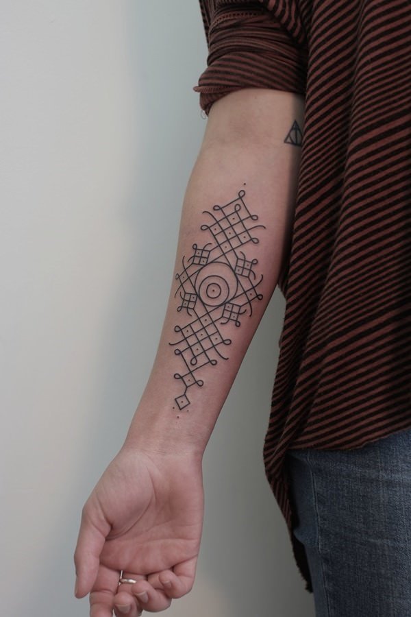 geometrische tattoo 1204