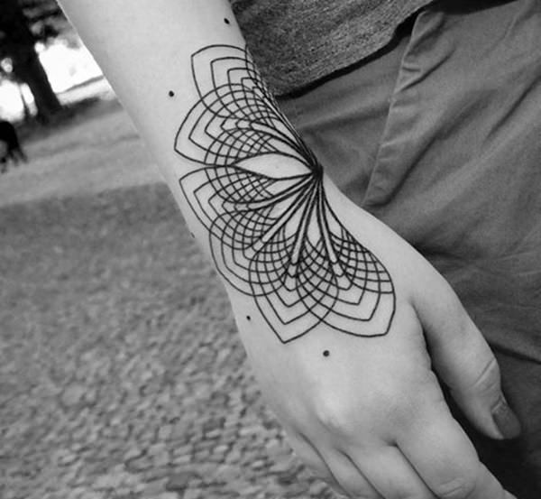 geometrische tattoo 1228