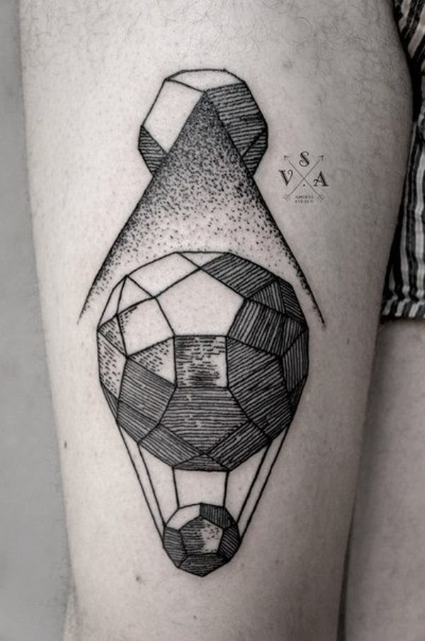 geometrische tattoo 124
