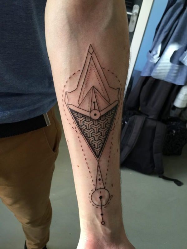 geometrische tattoo 1292