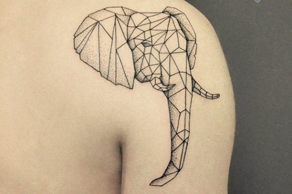 geometrische tattoo 278