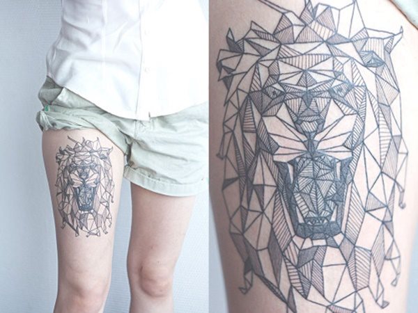 geometrische tattoo 416