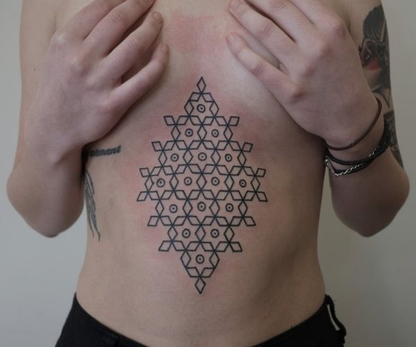 geometrische tattoo 722