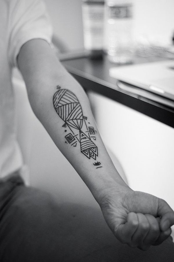 geometrische tattoo 74