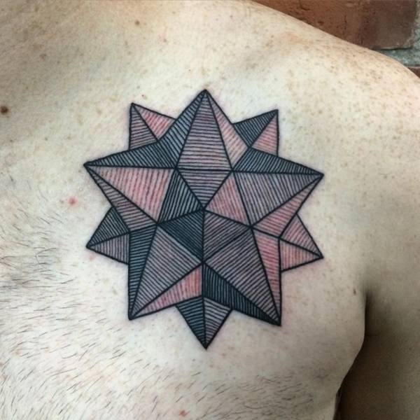geometrische tattoo 934