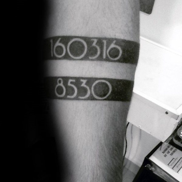 Tattoo Rekenmachine 110 Zahlen-Tattoos (mit der Bedeutung)