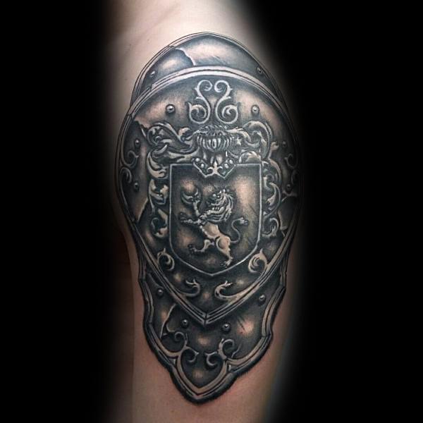 schild wappen tattoo 113
