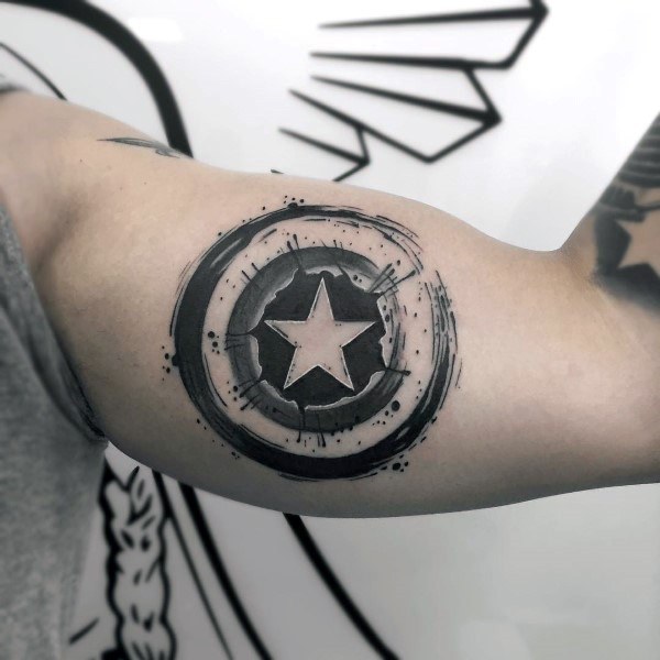 schild wappen tattoo 123