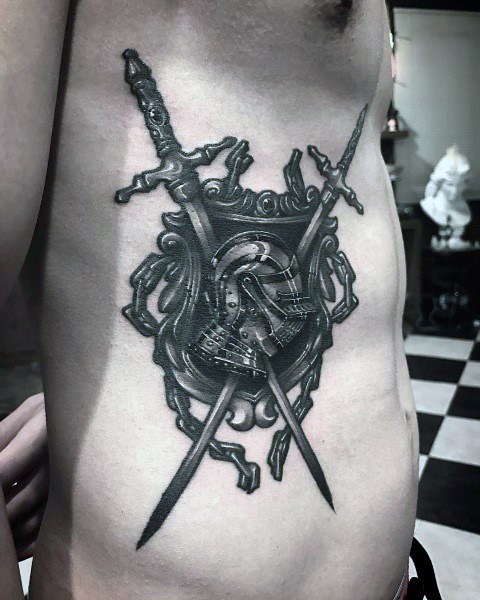 schild wappen tattoo 63