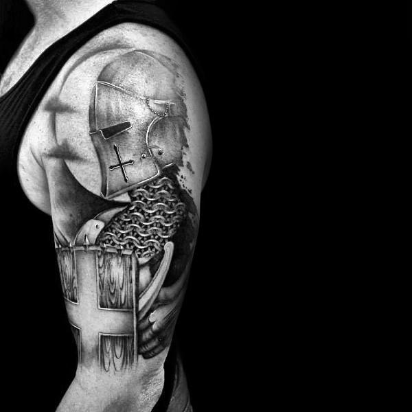 schild wappen tattoo 87