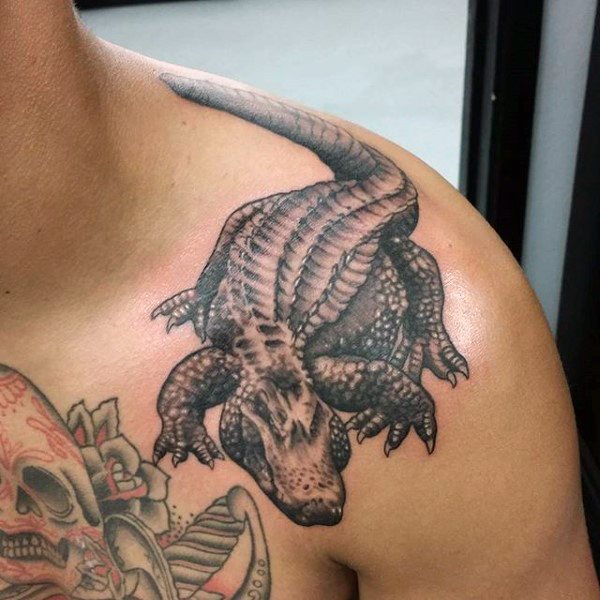 alligator krokodil tattoo 146