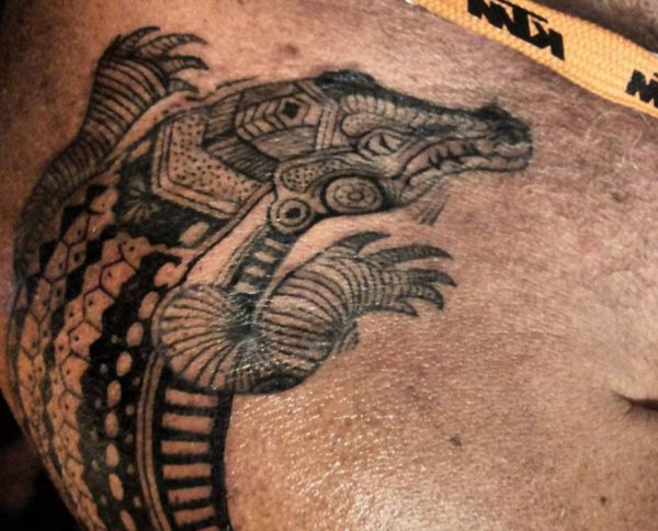 alligator krokodil tattoo 16
