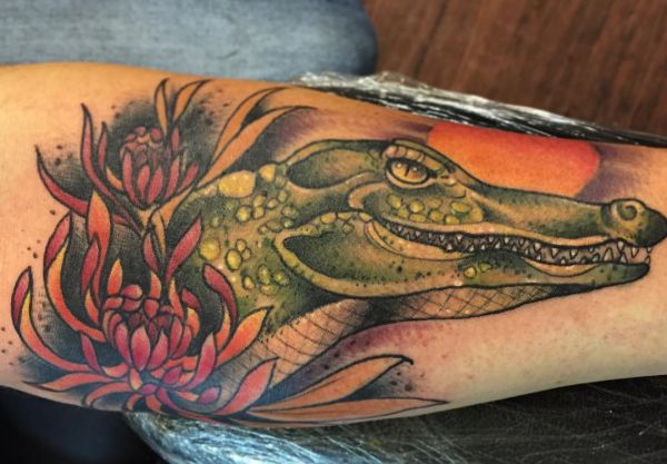 alligator krokodil tattoo 18
