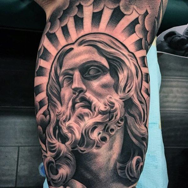 jesuschristus tattoo 42