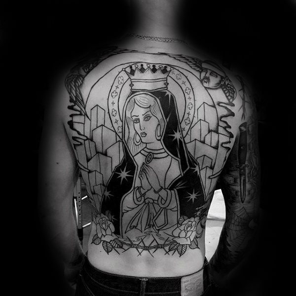 jungfrau maria tattoo 14