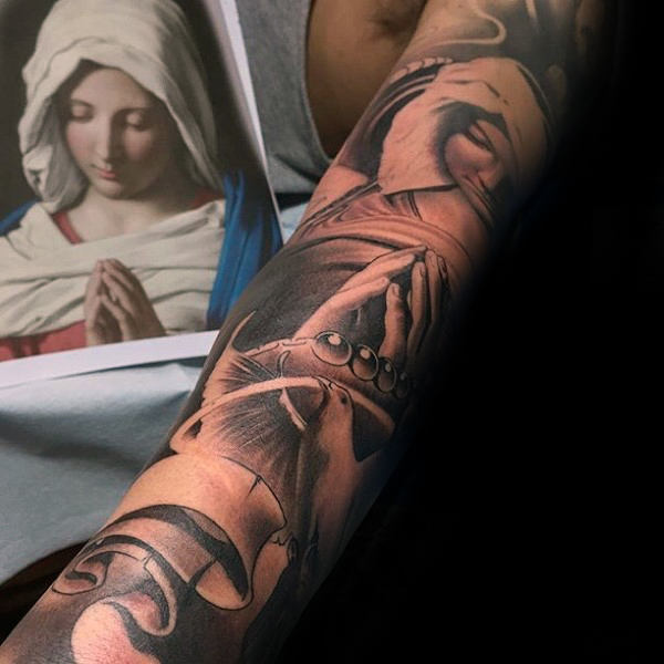 jungfrau maria tattoo 154