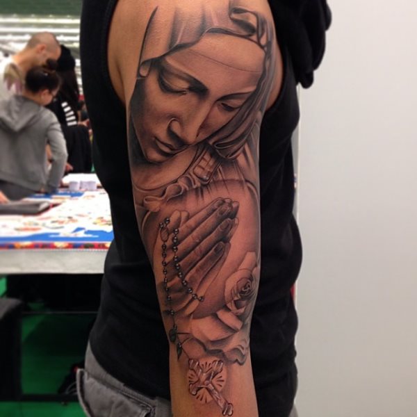 jungfrau maria tattoo 288