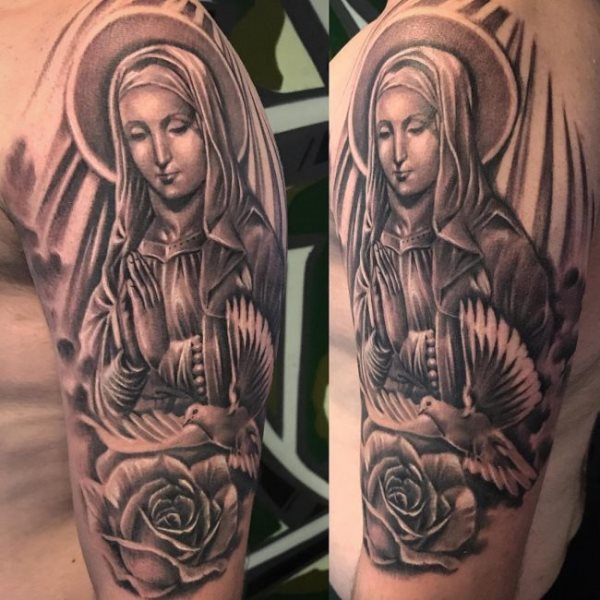 jungfrau maria tattoo 302