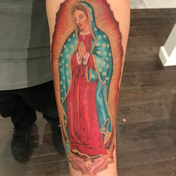 jungfrau maria tattoo 362