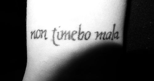 latein tattoo 112