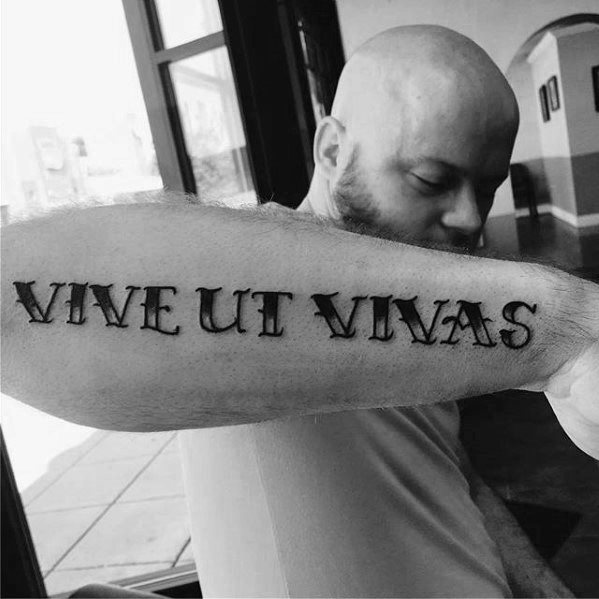 latein tattoo 118