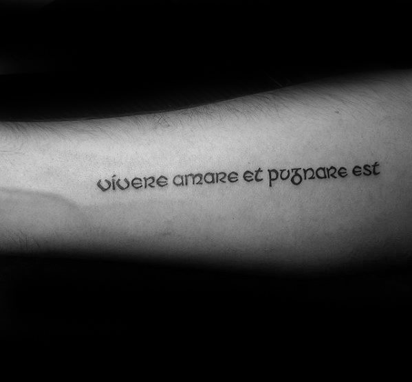 latein tattoo 66
