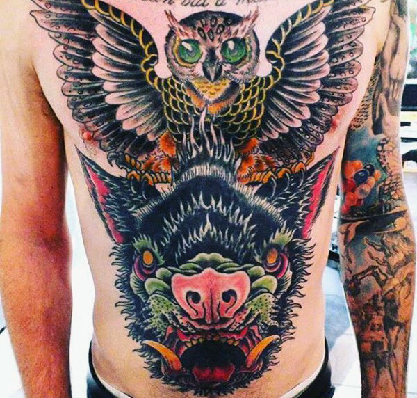 wildschwein tattoo 11