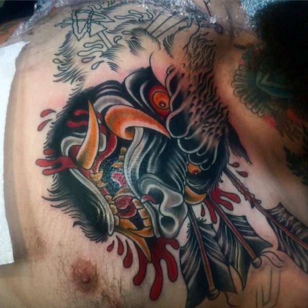 wildschwein tattoo 45