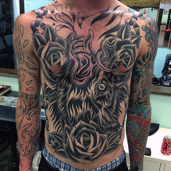wildschwein tattoo 85