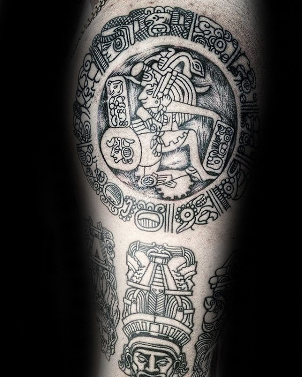 89 Maya-Tattoos (mit Bedeutung)