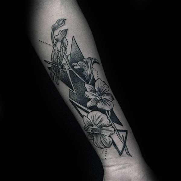 orchidee tattoo 23