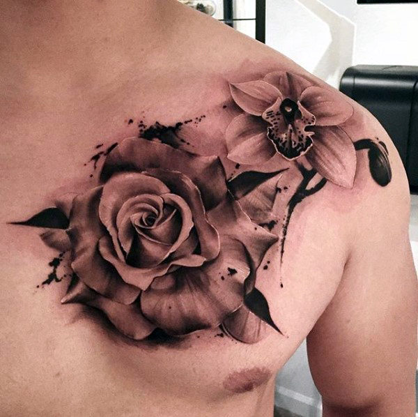 orchidee tattoo 35