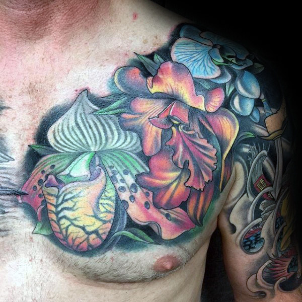 orchidee tattoo 41