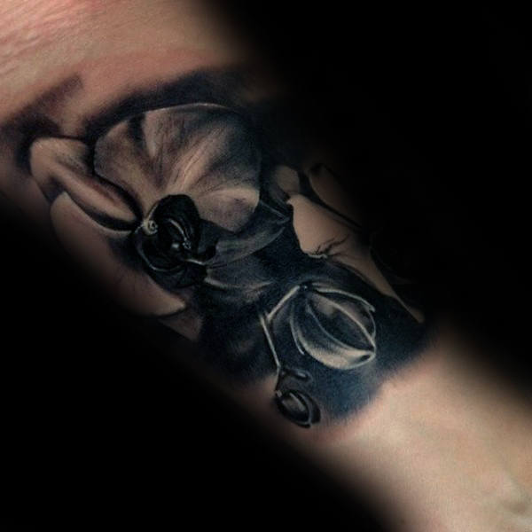 orchidee tattoo 55