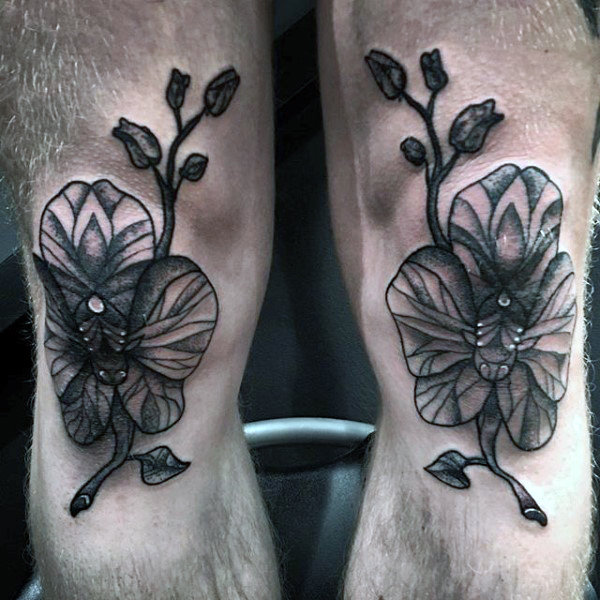 orchidee tattoo 75
