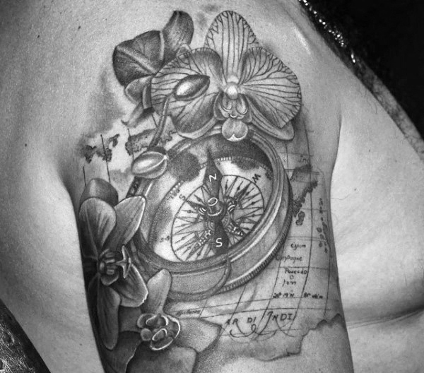 orchidee tattoo 81