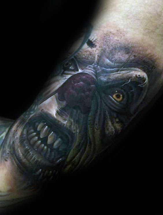 clown tattoo 01