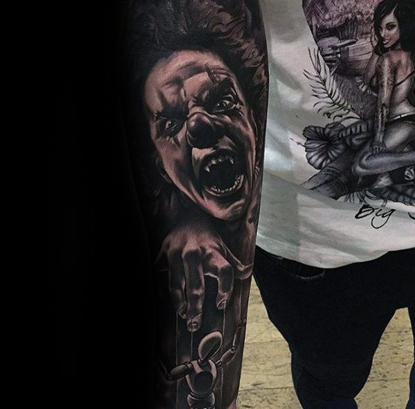 clown tattoo 05