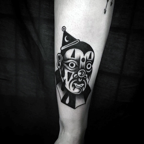 clown tattoo 121