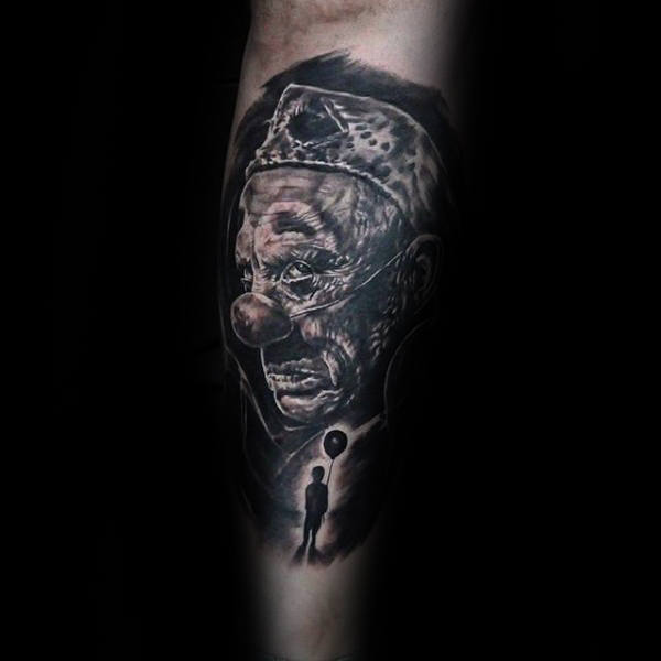 clown tattoo 13