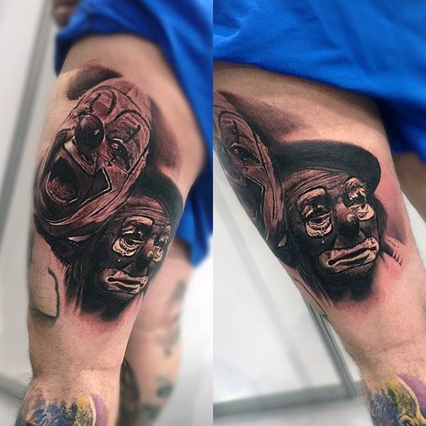 clown tattoo 147